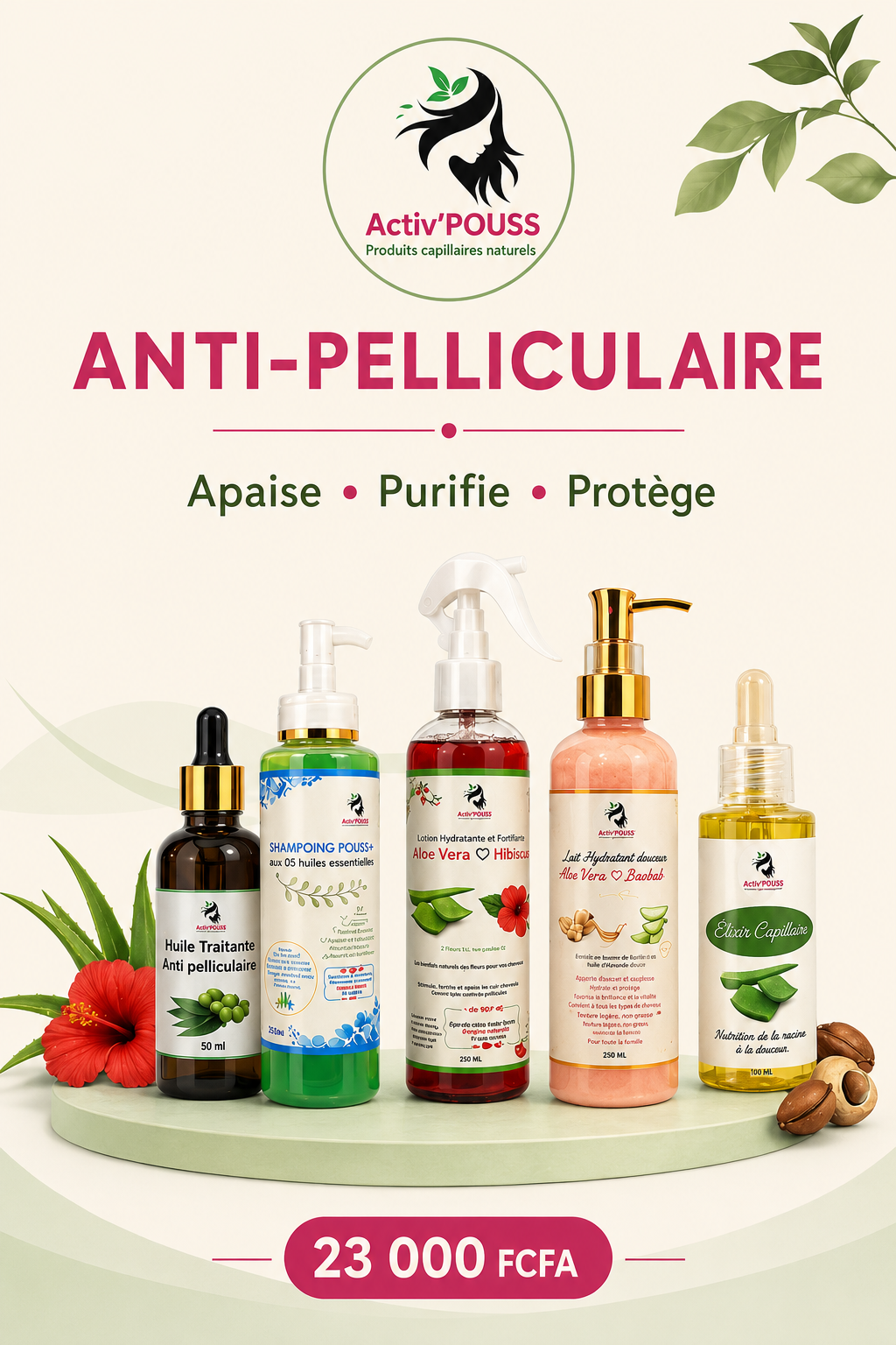 Gamme Anti-Pelliculaire Activ’POUSS