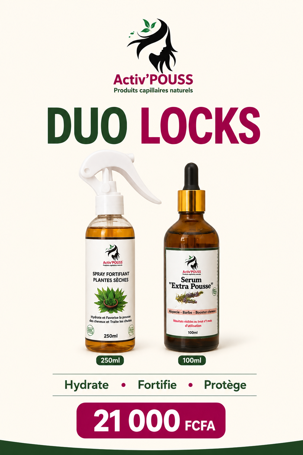 Gamme Duo Locks Activ’POUSS