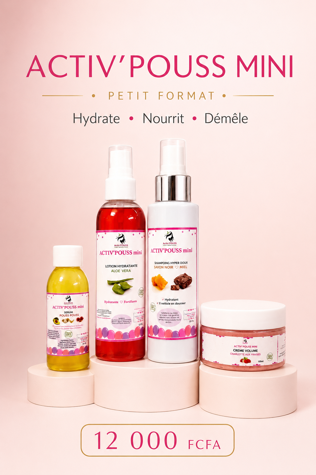 Gamme Activ’POUSS Mini Petit Format Activ’POUSS