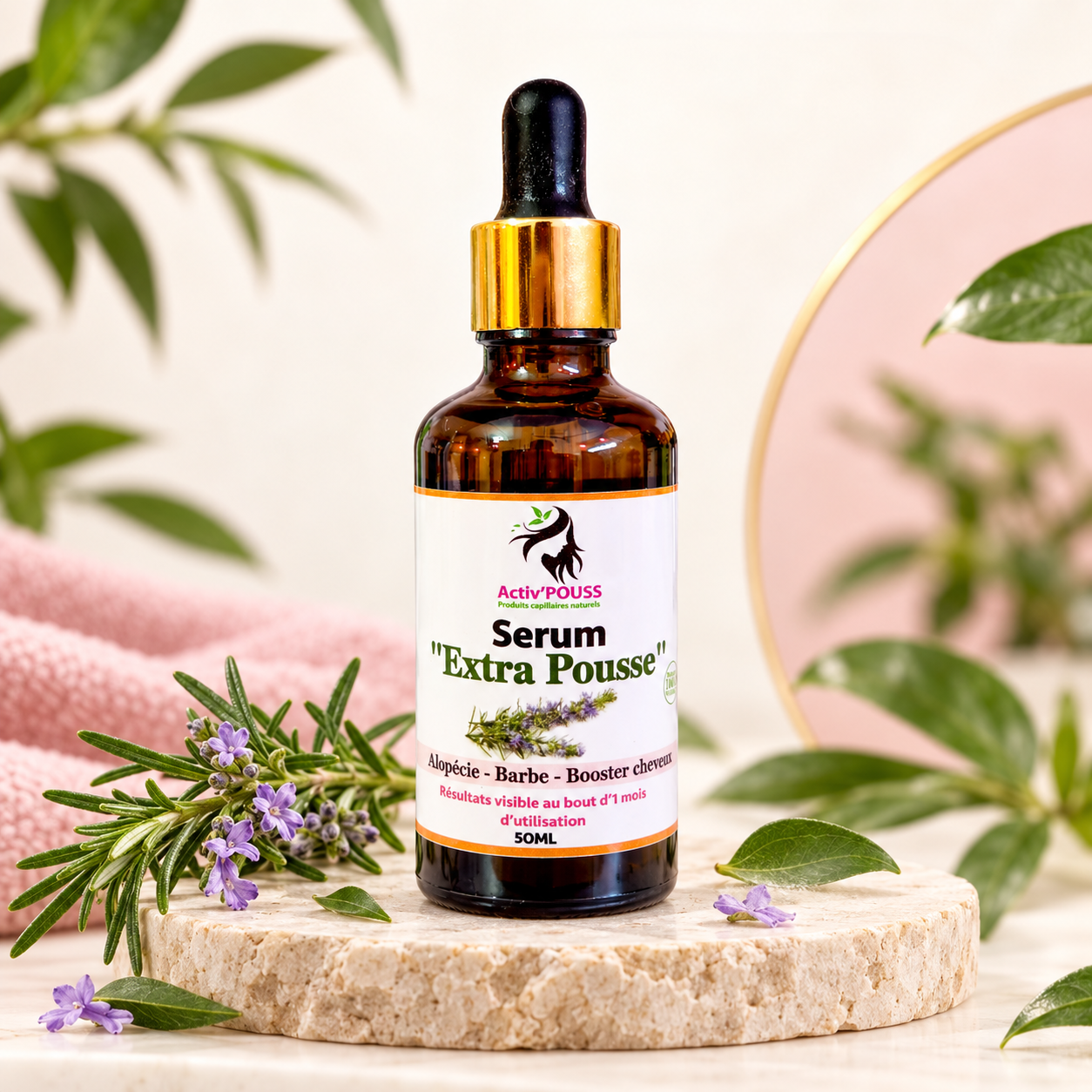 Affiche Sérum Extra Pousse PM 50 ml Activ’POUSS, 7 500 FCFA